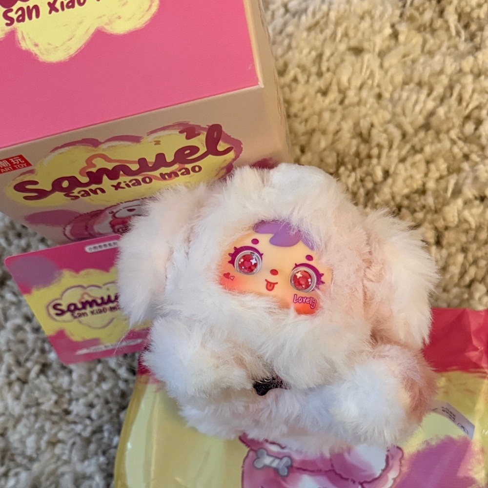 Samuel Dog!! 💖✨ Plush bag charm!